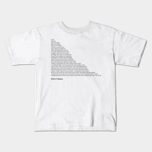 Robert Fulghum Quotes Kids T-Shirt